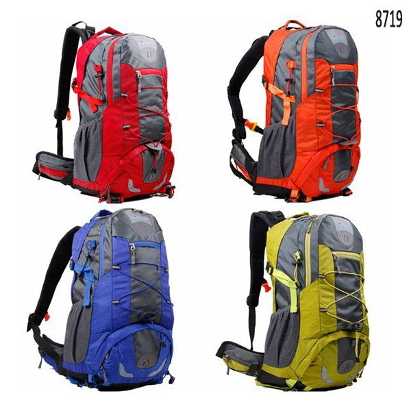 Sports Backpack - Water resistance - 50 Litter -Red - miqaya