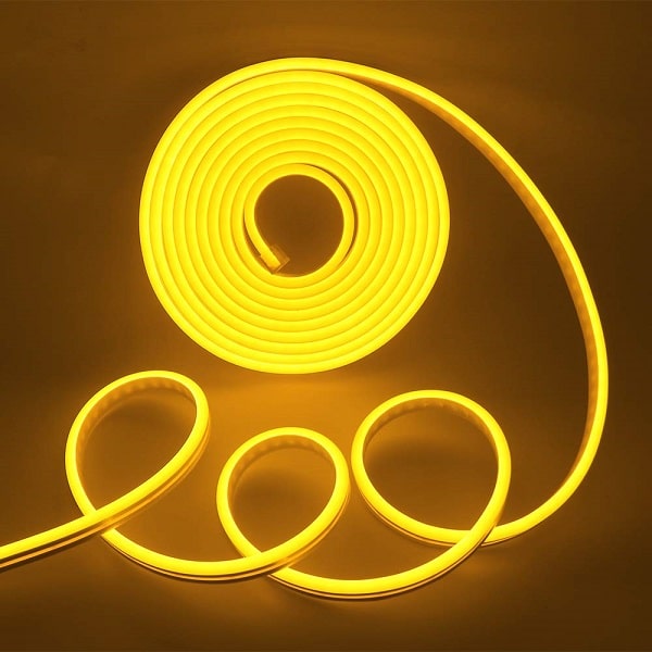 Double side led neon lights - Gelb - 10m - miqaya
