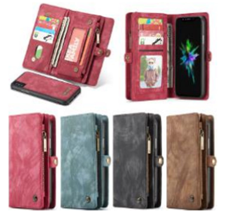 CaseMe: Leather case with zipper for Samsung Note 9