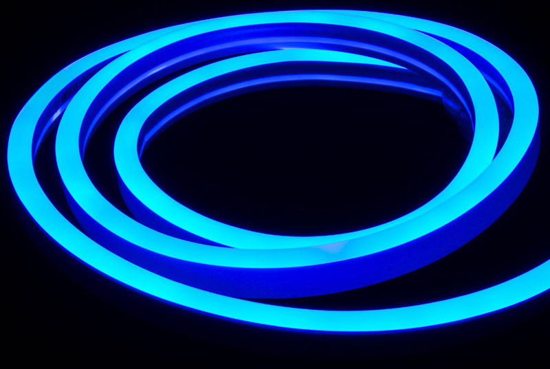 Double side led neon lights - Blau - 10m - miqaya
