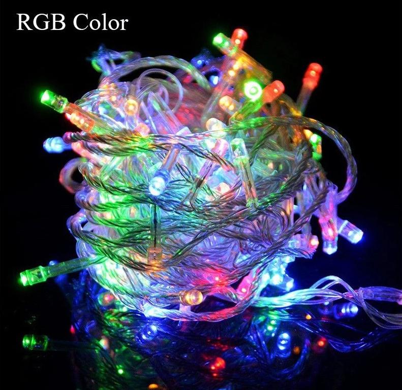 LED RGB String Licht - 3 mode Flashing - 20 m - Storm - miqaya