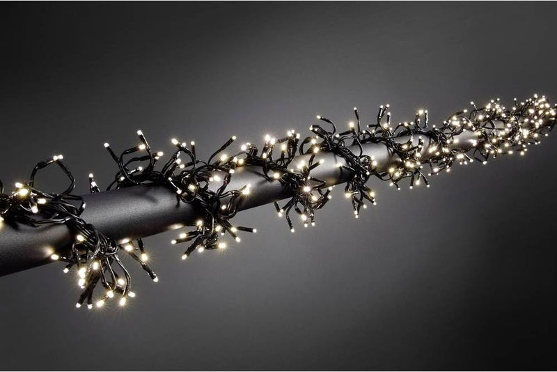 LED Clusterlicht - Wasserdicht - Warmweiss - 235cm - IP44 - miqaya