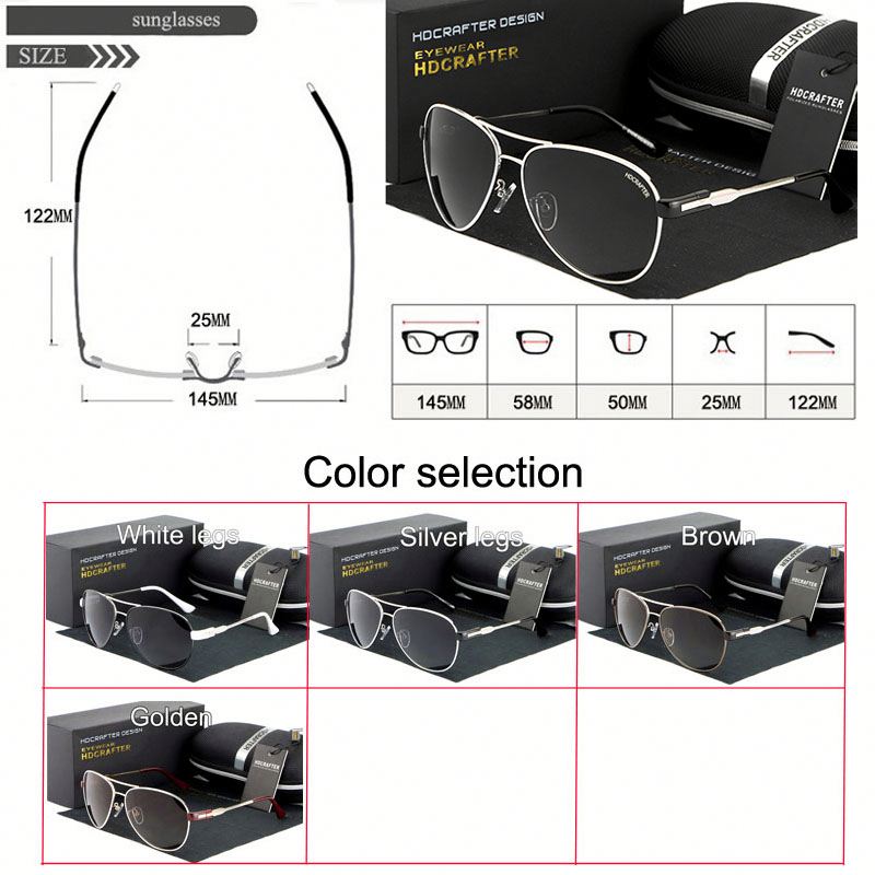 Polarized Outdoor UV 400 Sunglasses - Silver - miqaya
