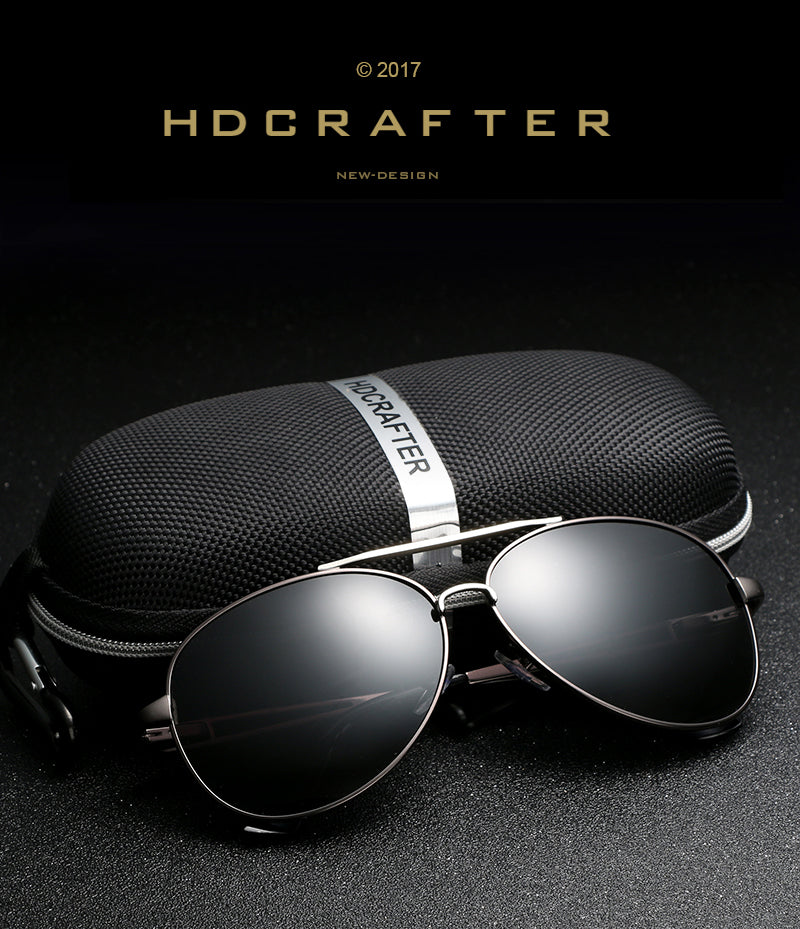 Polarized Outdoor UV 400 Sunglasses - Silver - miqaya