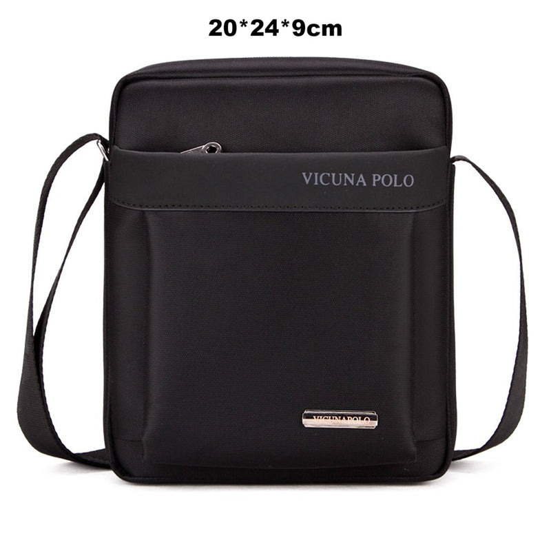 Vicuna Polo Vintage Leder Bürotasche - Schwarz