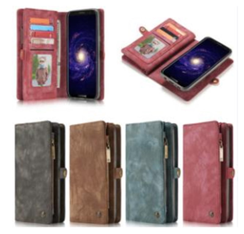 CaseMe: leather wallet case for Samsung S8 Plus - miqaya