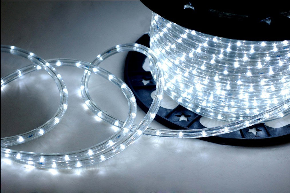 LED Lichterschlauch - Wasserdicht - Kaltweiss - 10m - miqaya
