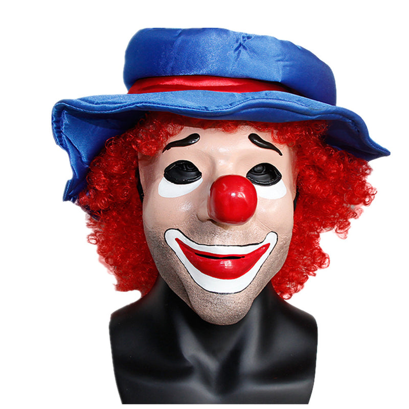 Classic Horror Clown Latex Halloween Mask - miqaya