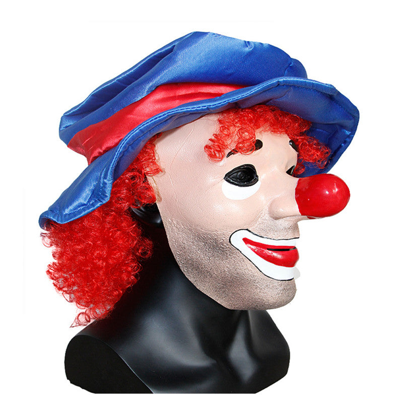 Classic Horror Clown Latex Halloween Mask - miqaya